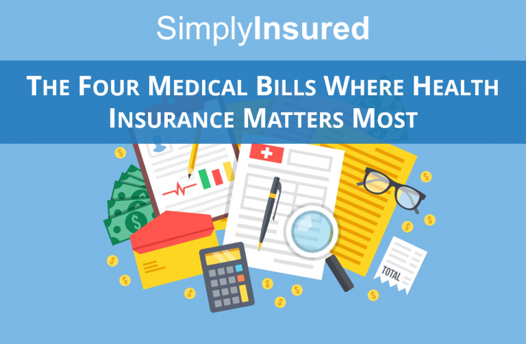 The Four Medical Bills Where Health Insurance Matters Most